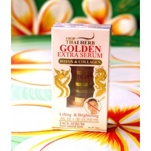 БОТОКС.ПОДТЯГИВАЮЩАЯ СЫВОРОТКА ДЛЯ ЛИЦА. Thai Herb Golden Extra Serum