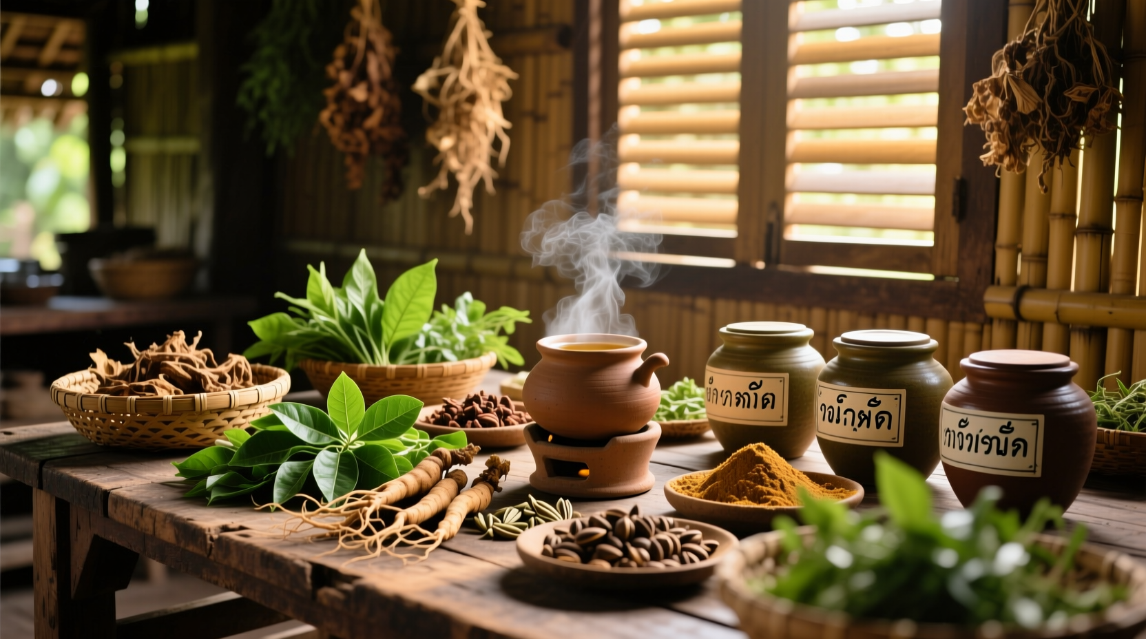 травы и средства тайской медицины