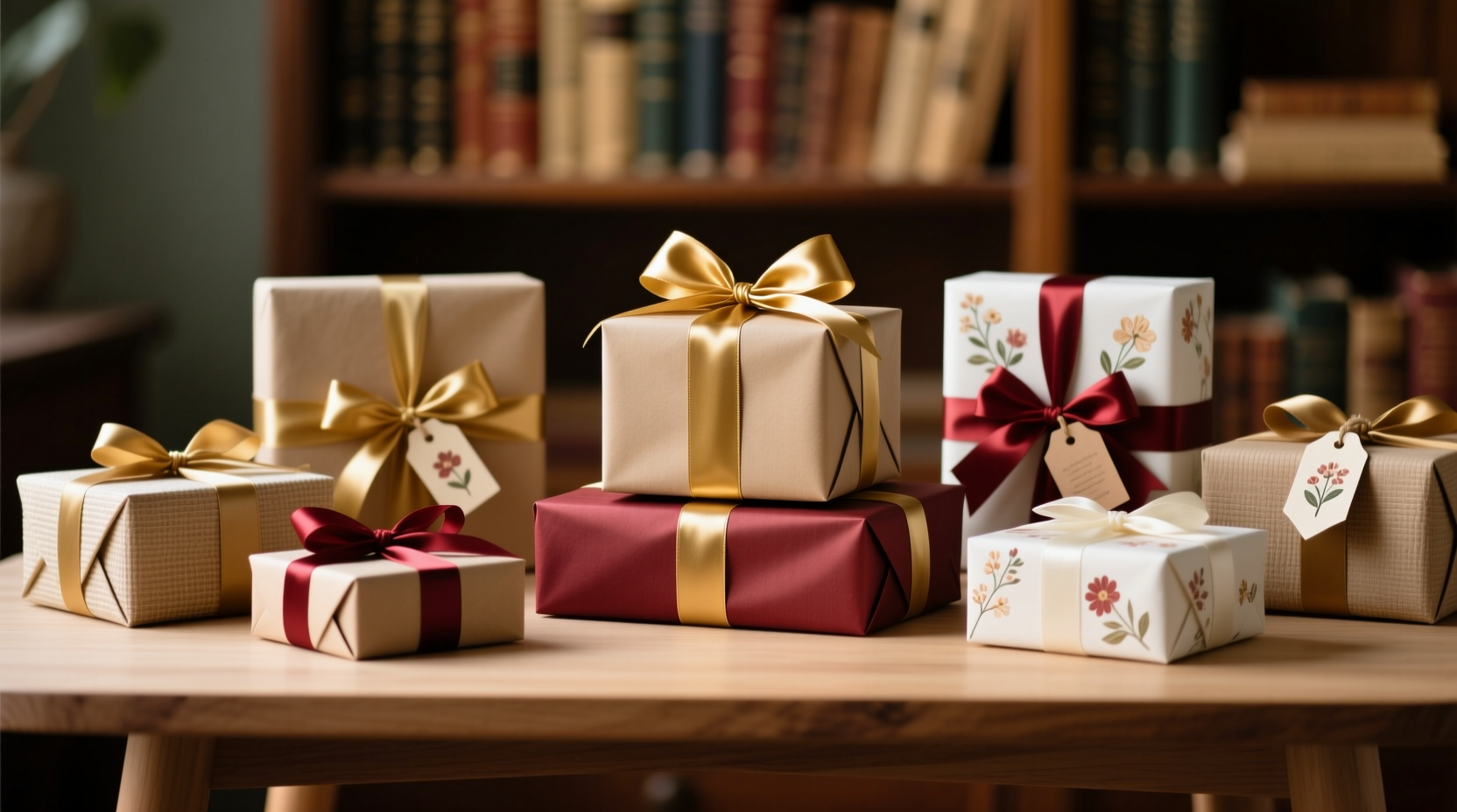 упаковать и презентовать подарки